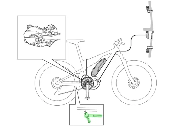 Shimano STePS SM-DUE10 czujnik prędkości