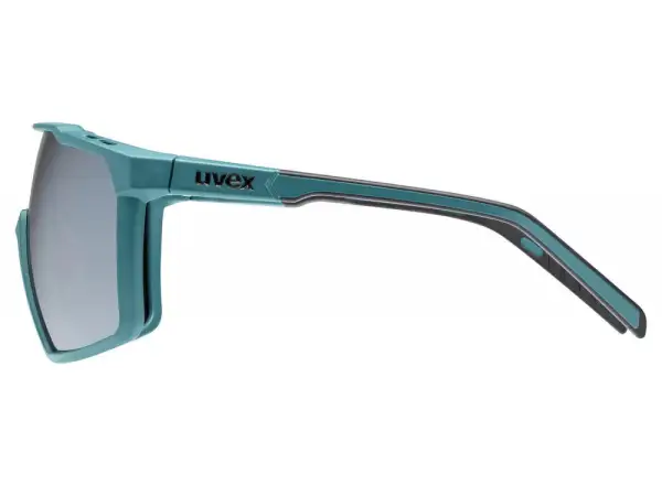 Uvex MTN Perform S okulary Teal Matt/Mirror Silver