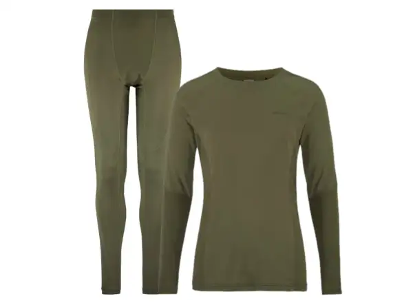 Craft Core Warm Baselayer męski zestaw funkcyjny zielona