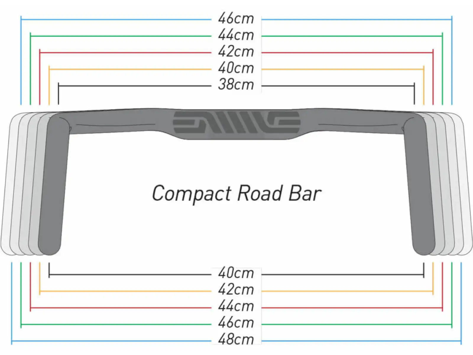 Enve Road Compact Drop szosowa kierownica czarna