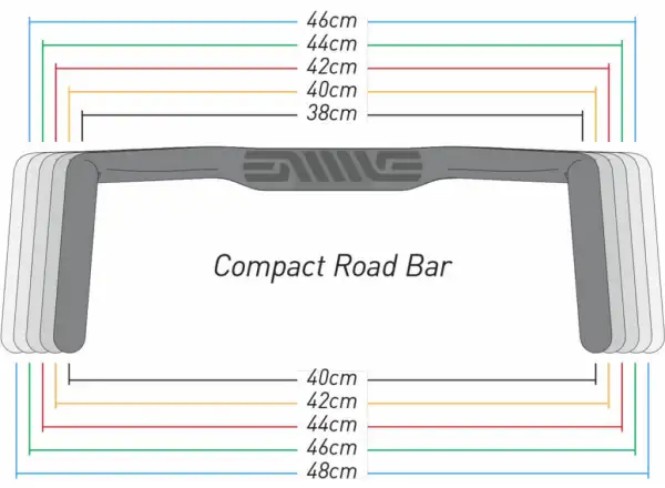 Enve Road Compact Drop szosowa kierownica czarna