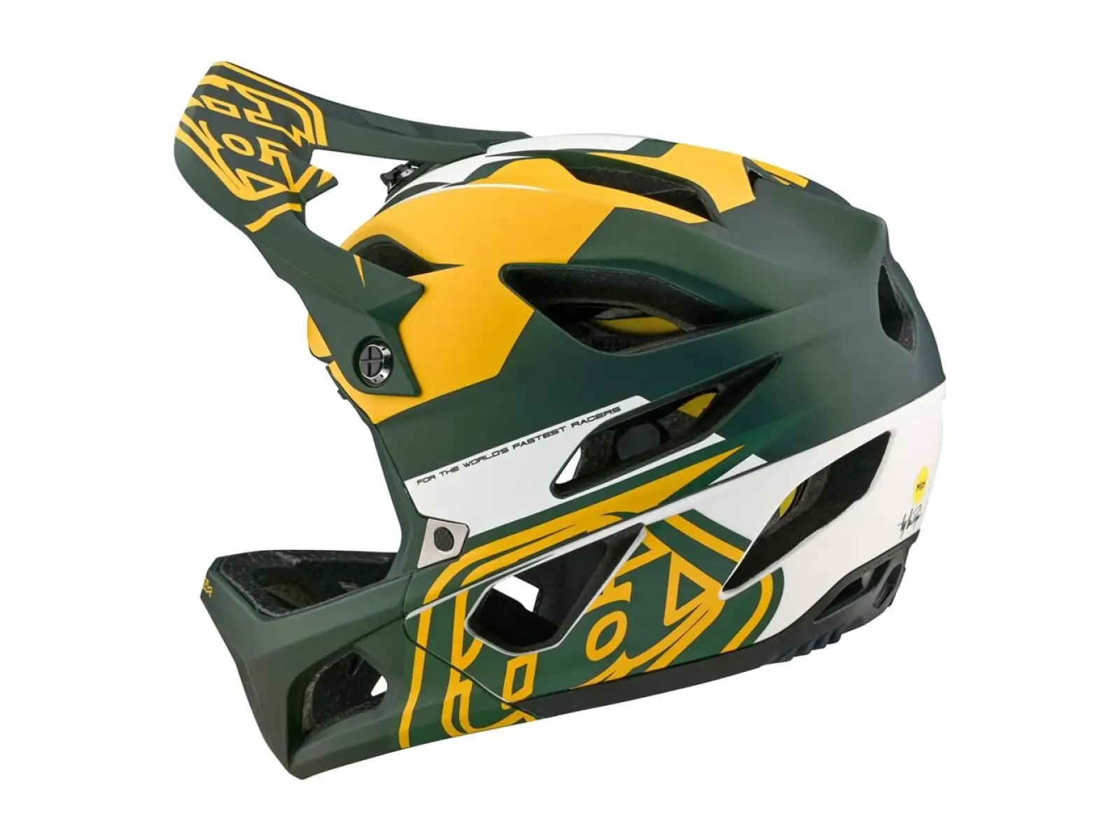 Troy Lee Designs Stage Mips kask Vector Green