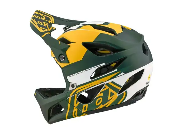 Troy Lee Designs Stage Mips kask Vector Green