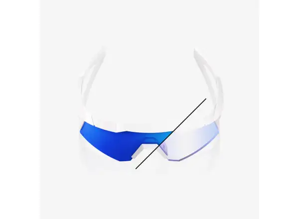 100% Speedcraft okulary XS LE Bastille Blue Mirror Photochromic