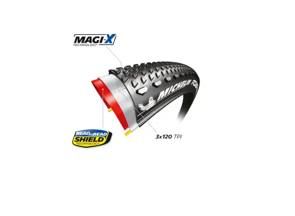 Michelin Power Gravel Competition Line 27,5" TS TLR gravel opona Black/Classic