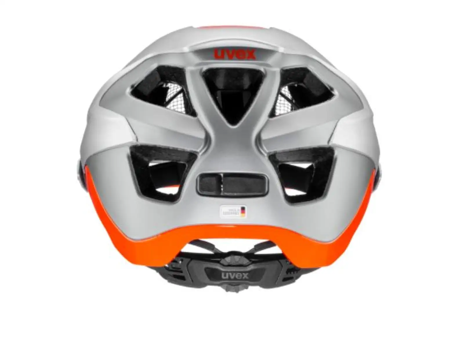 Uvex Quatro Integrale MTB kask Silver/Orange Mat