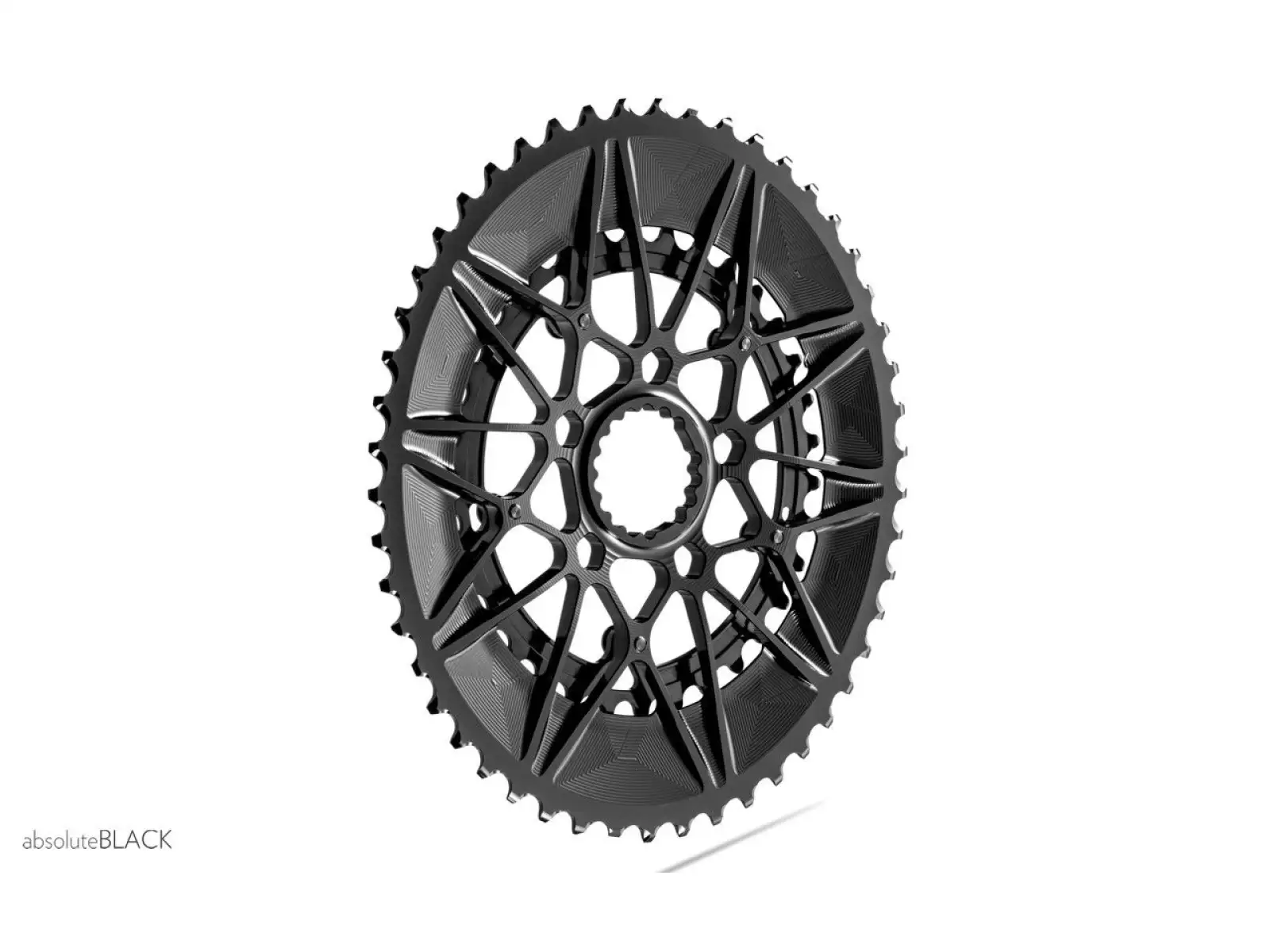 Absolute Black Cannondale Road Oval 50-34z. dwurzędowy.