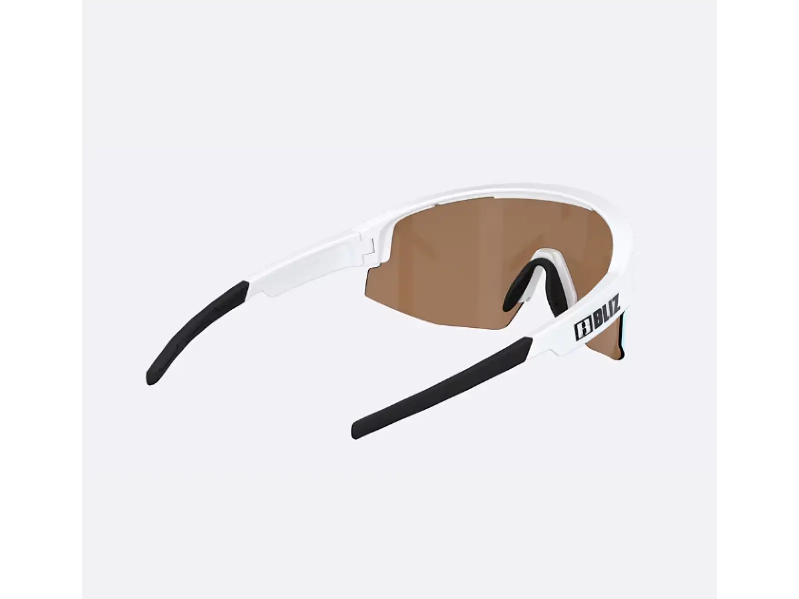 Bliz Matrix Nano Optics Nordic Light okulary przeciwsłoneczne Matte White/Coral/Orange/Blu