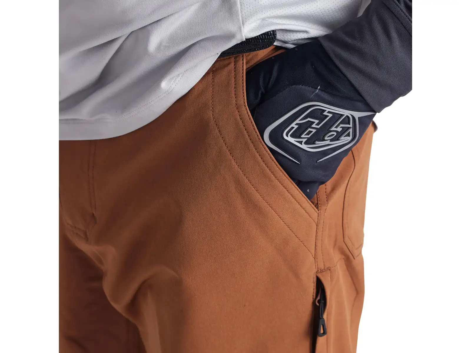 Troy Lee Designs Ruckus Long Travel Pant męskie spodnie Mono Dark Canvas