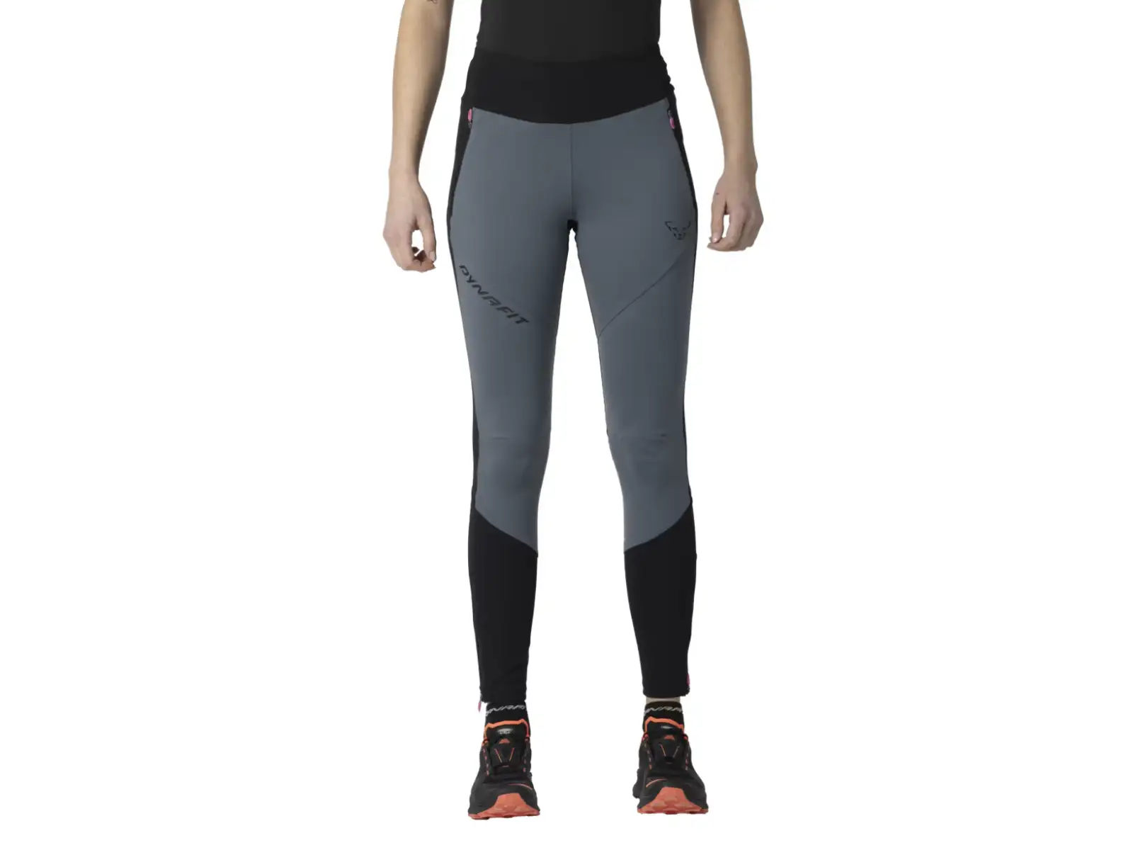 Dynafit Alpine Softshell Hybrid damskie spodnie biegowe Cinder