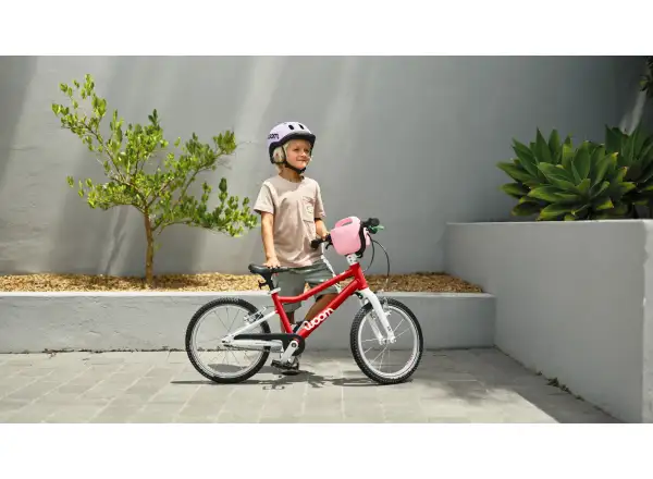 Woom GO 3 Automagic rower dziecięcy 16" Red
