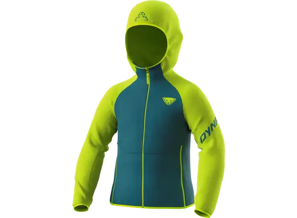 Dynafit Youngstar Polartec dziecięca kurtka Lime Punch