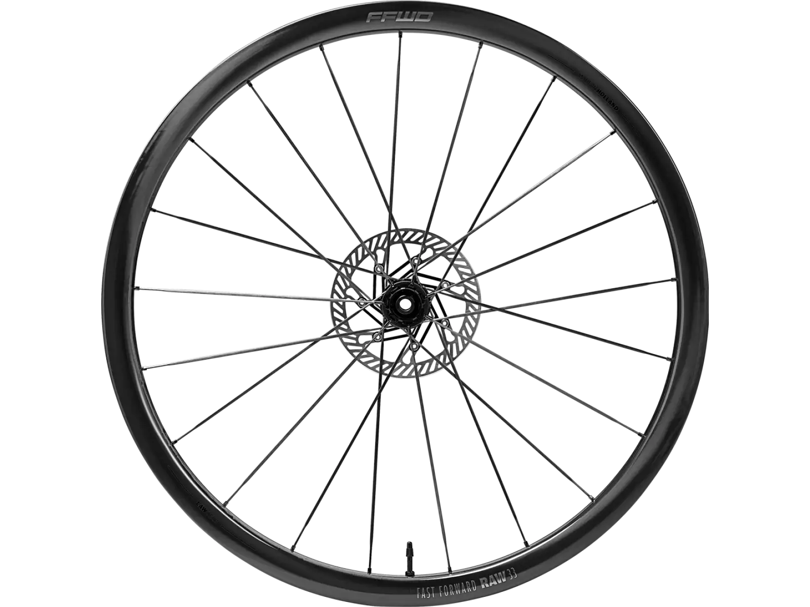 FFWD RAW CS 33 szosowe koła zaplatane Glossy Black