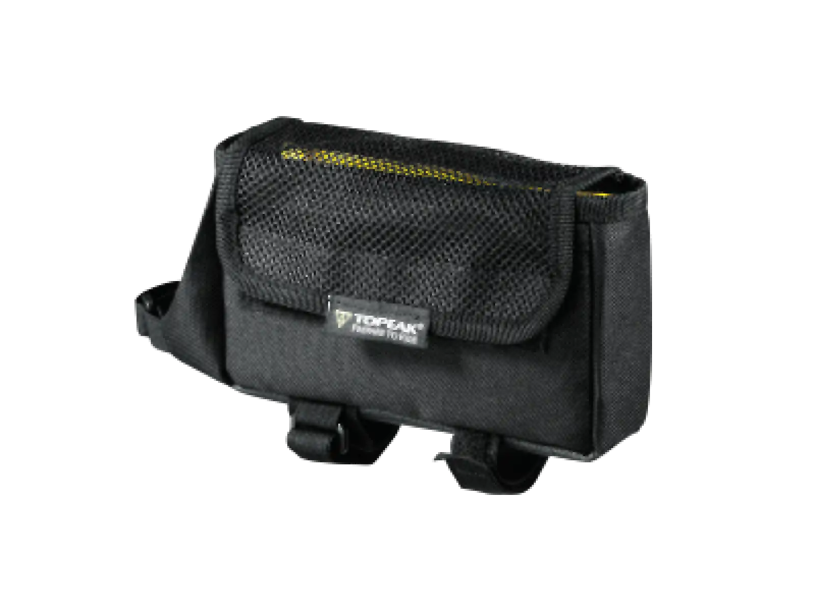 Topeak Tribag torba na ramę 0,6 l czarna, rozm. M + pokrowiec przeciwdeszczowy