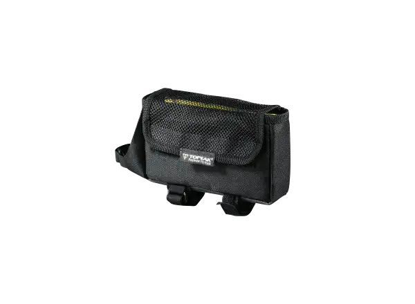 Topeak Tribag torba na ramę 0,6 l czarna, rozm. M + pokrowiec przeciwdeszczowy