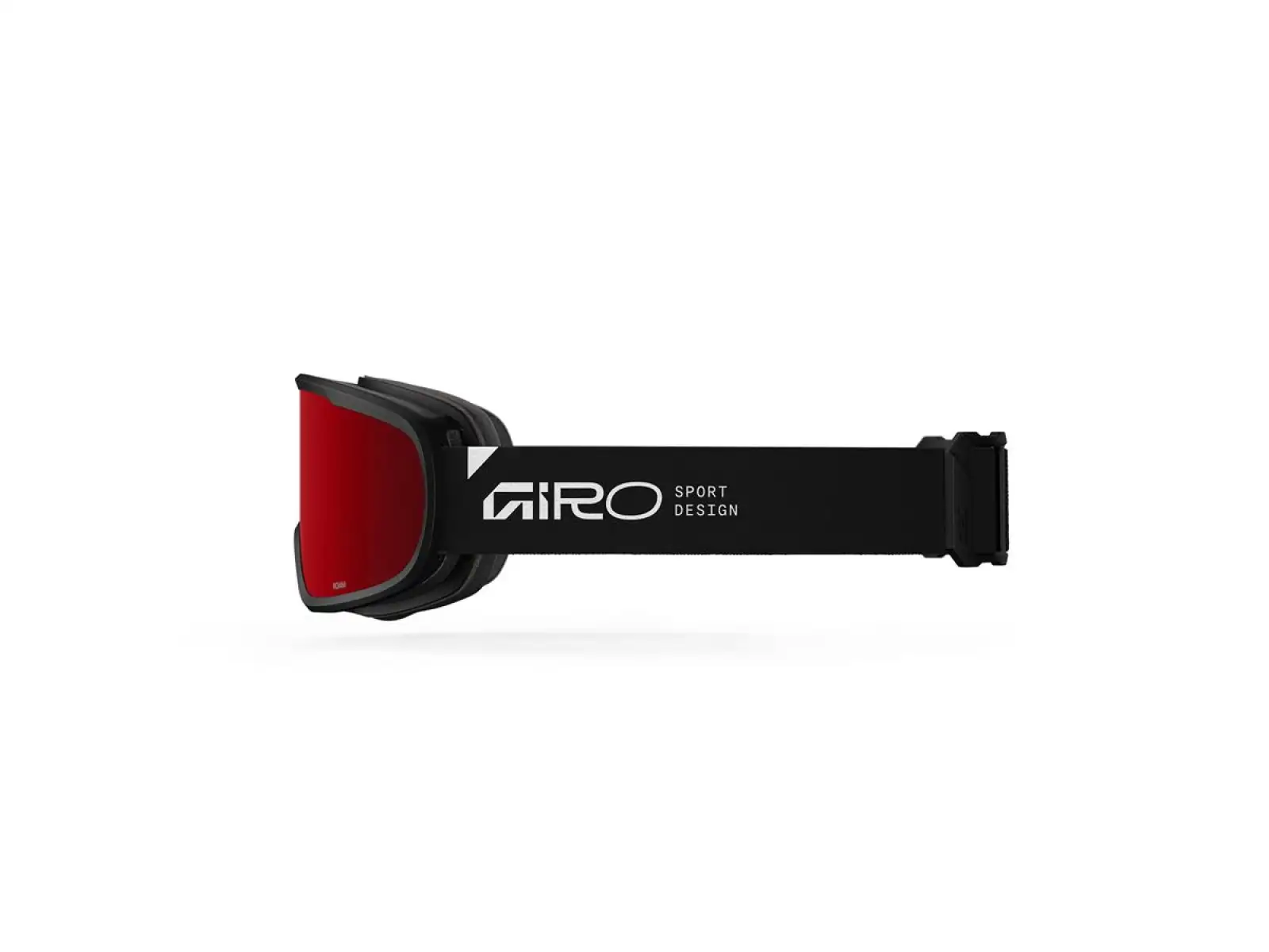 Giro Roam gogle narciarskie Black Stacked/Amber Scarlet/Yellow (2szyby)