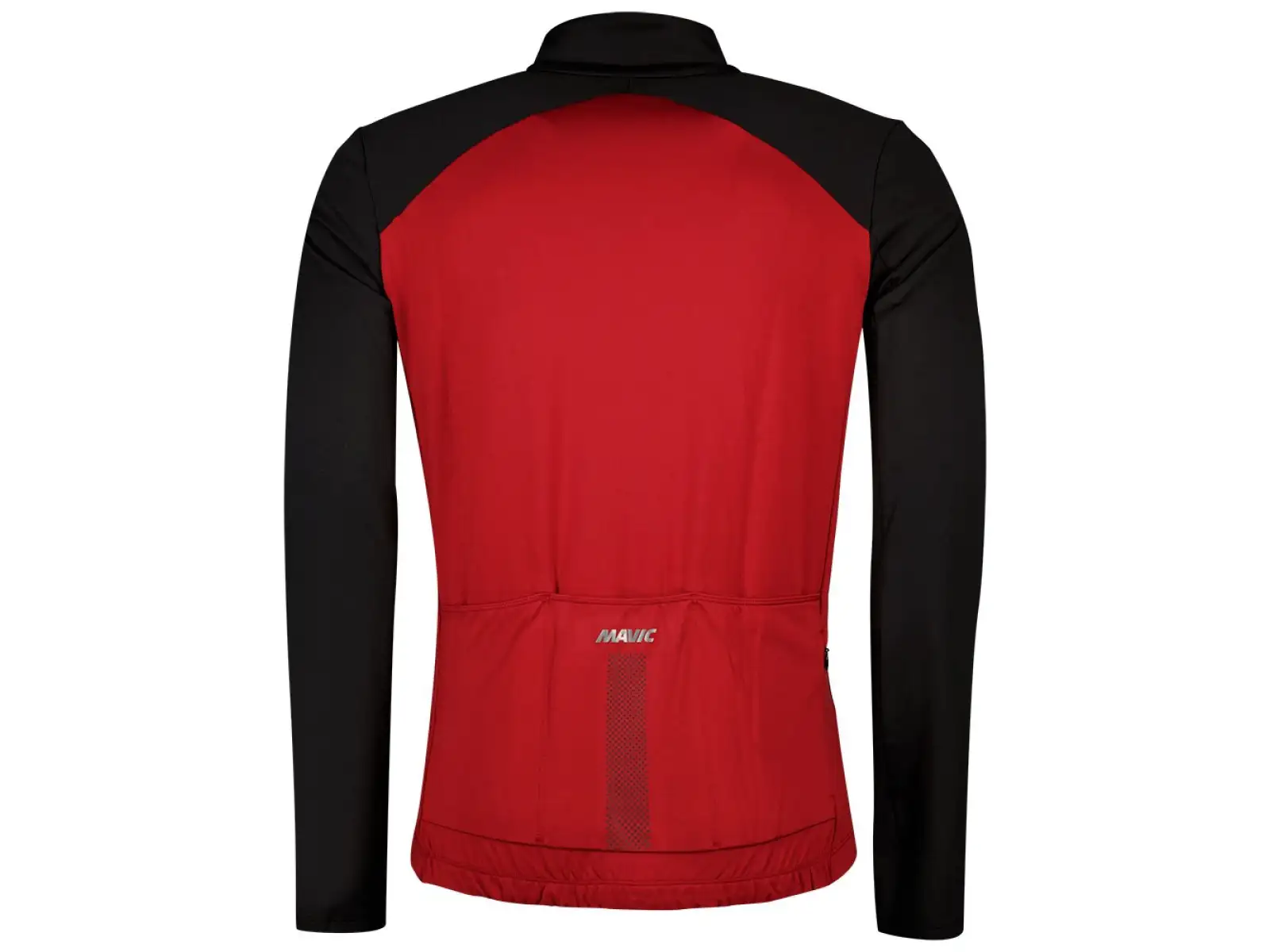 Mavic Cosmic Thermo męska bluza z długim rękawem Thermo Black/Biking Red