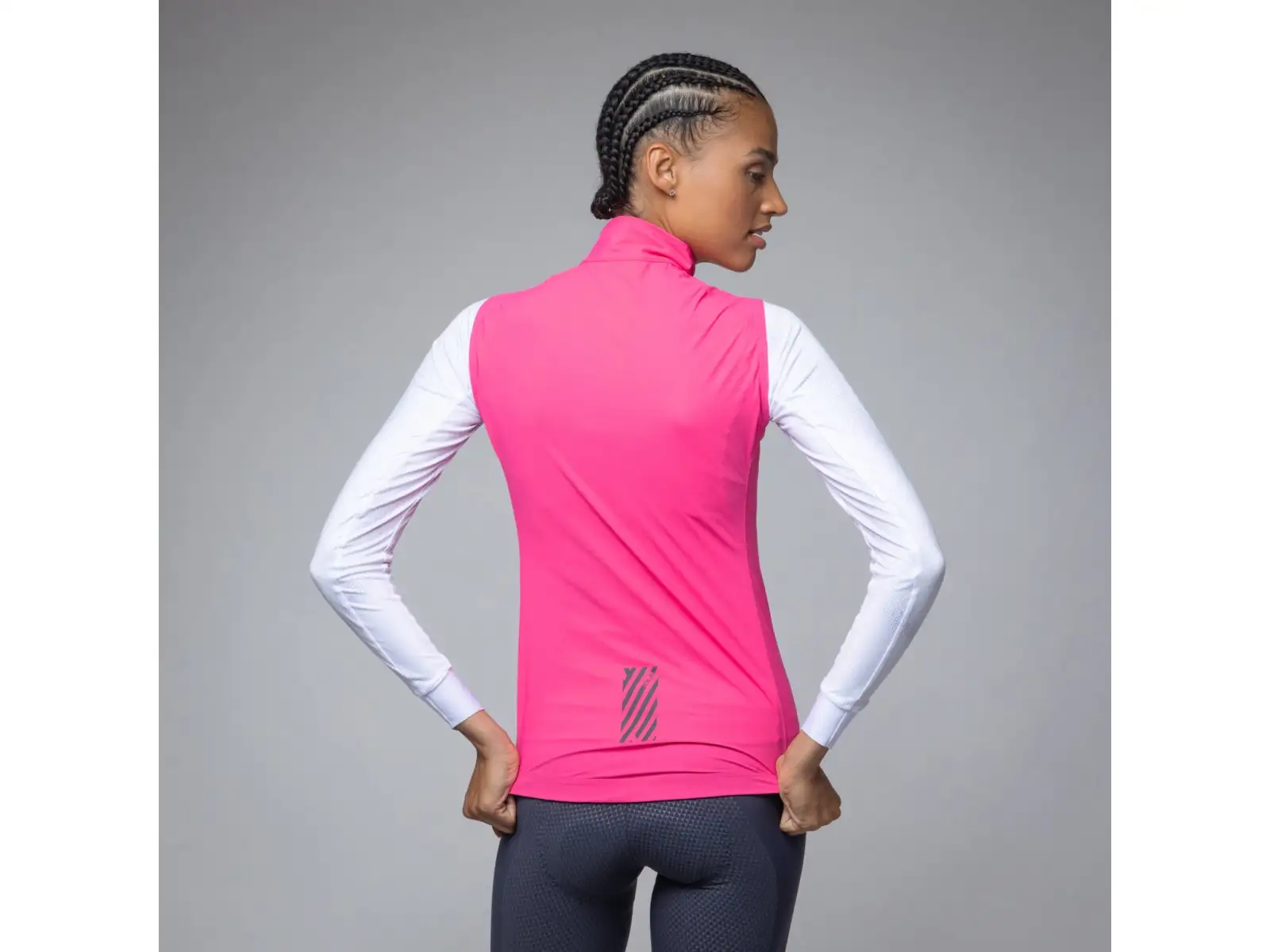 Alé Klimatik Guscio Racing 2.0 damska kamizelka kolarska Fuchsia