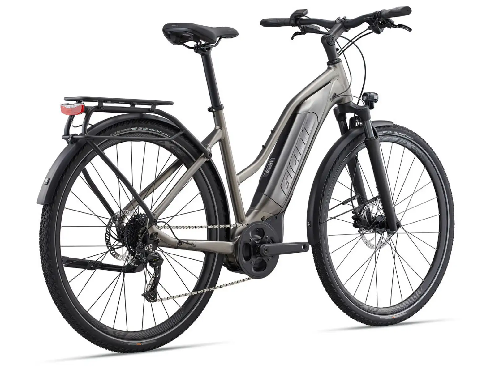 Giant Explore E+3 DD trekingowy rower elektryczny space grey
