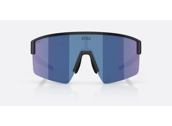 Bliz P004 okulary przeciwsłoneczne Matte Black/Grey Blue Mirror