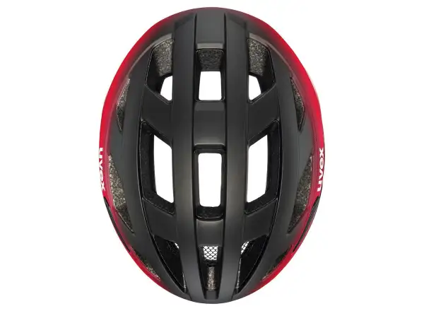 Uvex I-volute kask Black/Red Matt