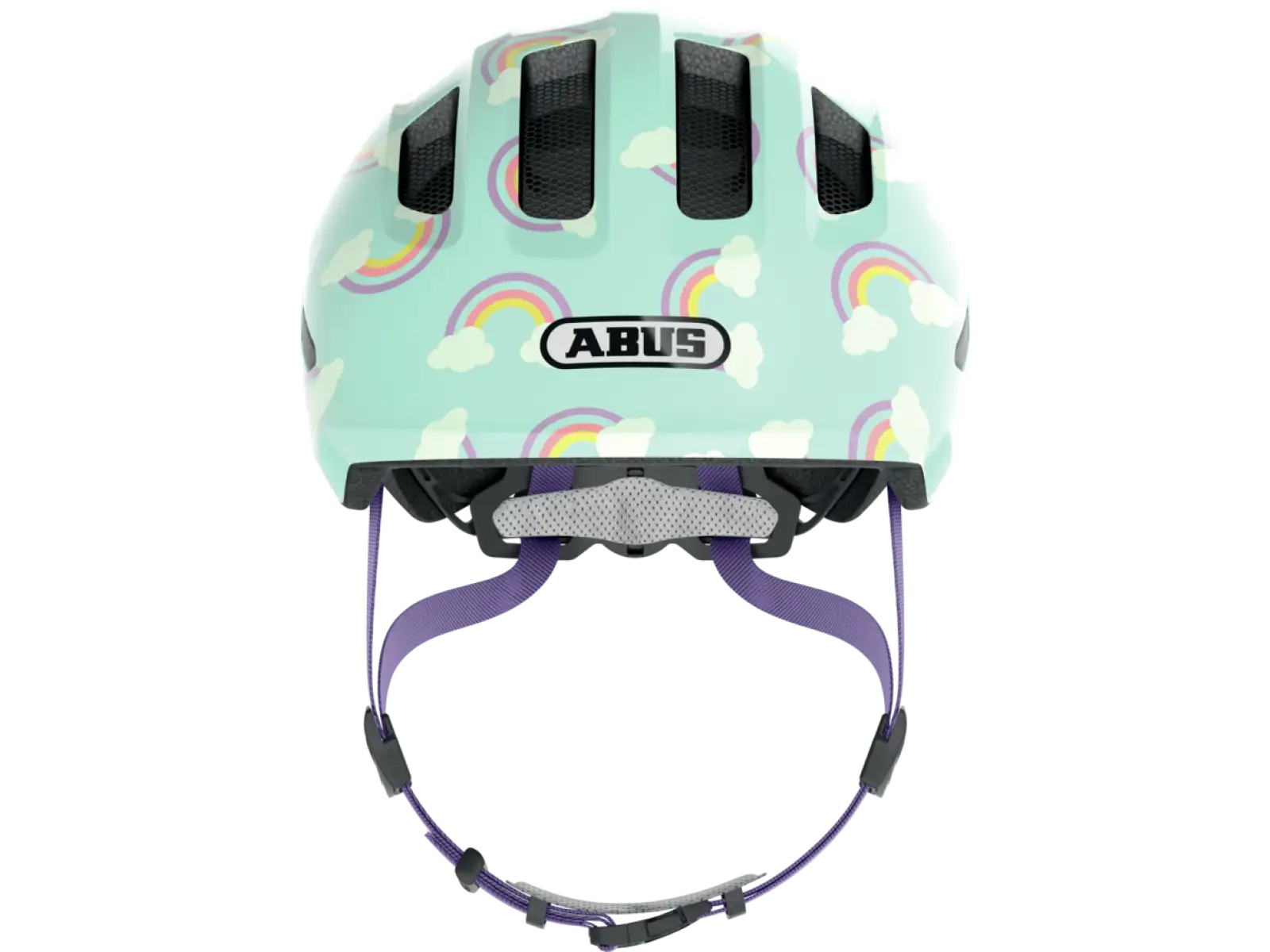 Abus Smiley 3.0 LED kask dziecięcy Blue Rainbow