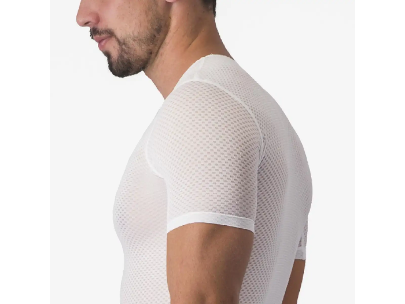 Castelli Pro Mesh 2.0 koszulka funkcyjna krótki rękaw White