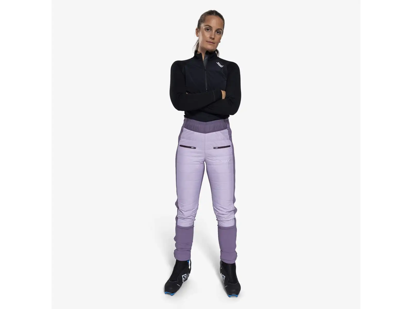 Swix Horizon damskie spodnie Light purple/Dusty purple