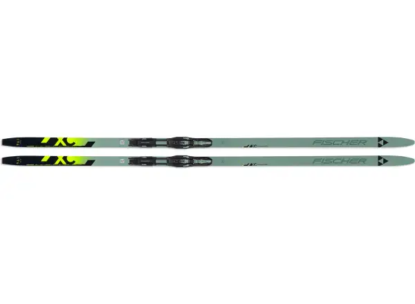 Fischer TWIN SKIN POWER STIFF EF narty biegowe + TOUR STEP wiązania zestaw