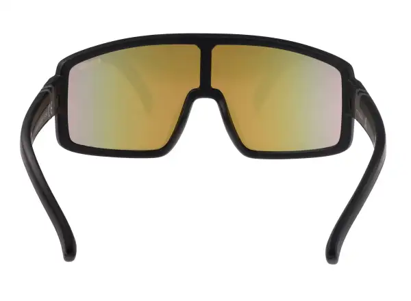 R2 Invader dziecięce okulary przeciwsłoneczne czarna/brązowa/czarno-czerwony chrom