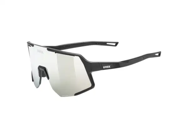 Uvex Sequenze CV okulary przeciwsłoneczne Black Matt/Mirror Silver