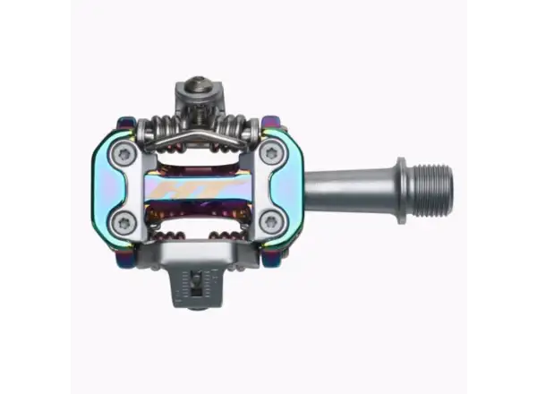HT HTI-M2 MTB pedały zatrzaskowe oil slick