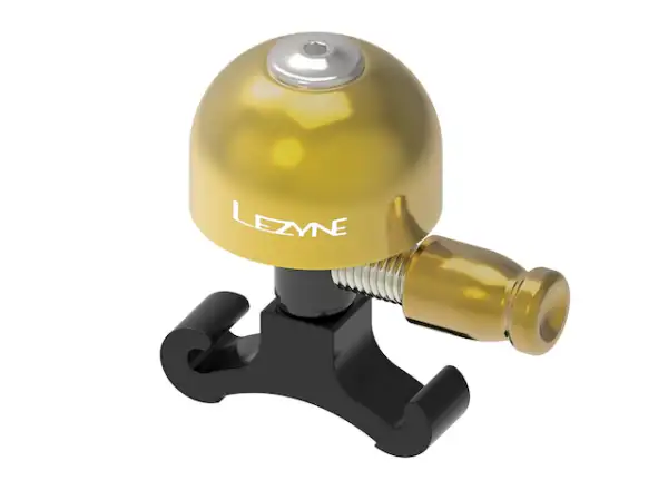 Lezyne Classic Brass Bell Small dzwonek złoty/czarny
