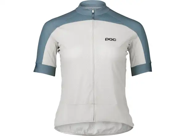 POC Essential Road Logo damski dres Okenite Off-White/Calcite Blue