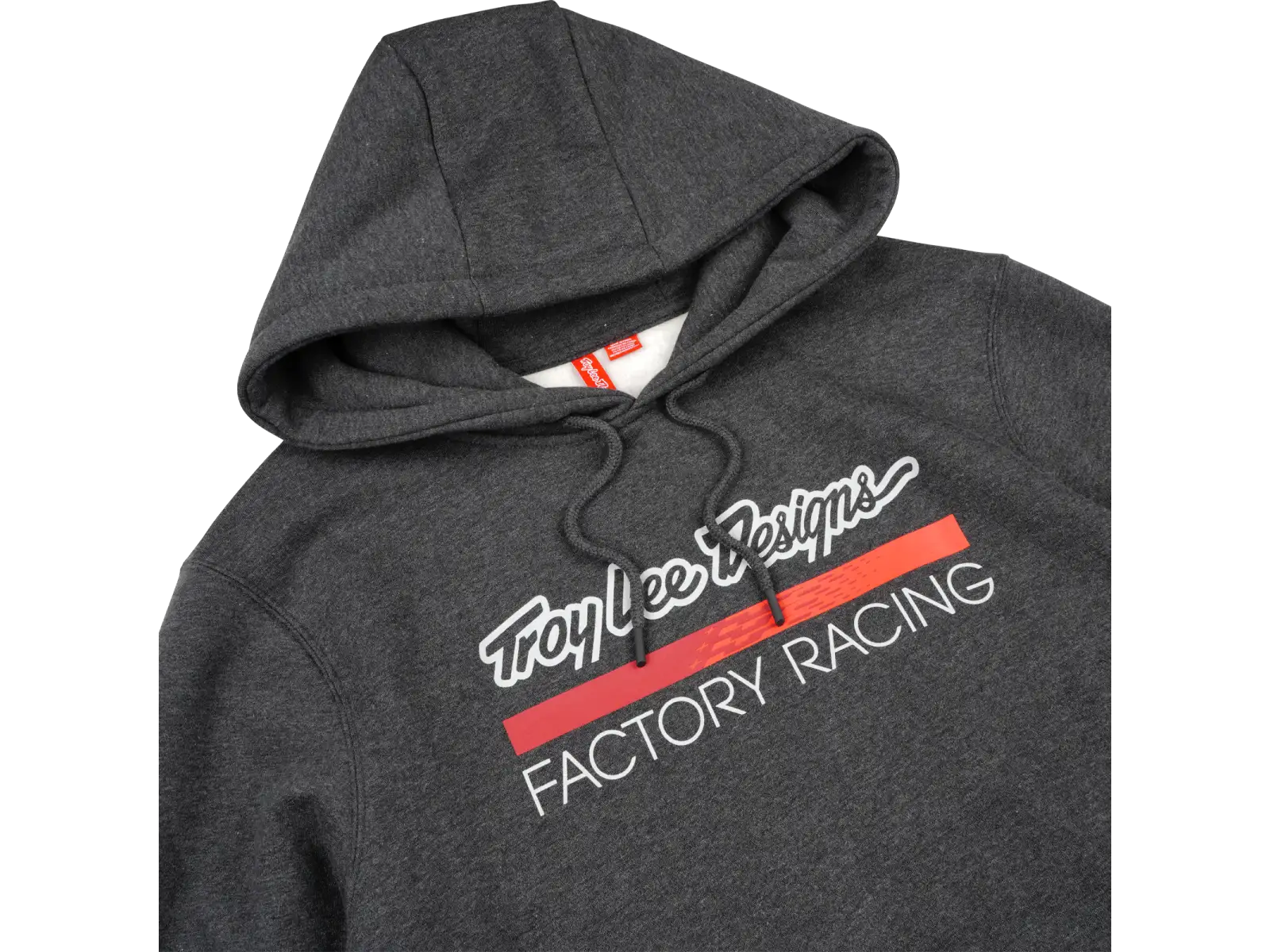 Troy Lee Designs Factory Racing męska bluza Black heather/Red