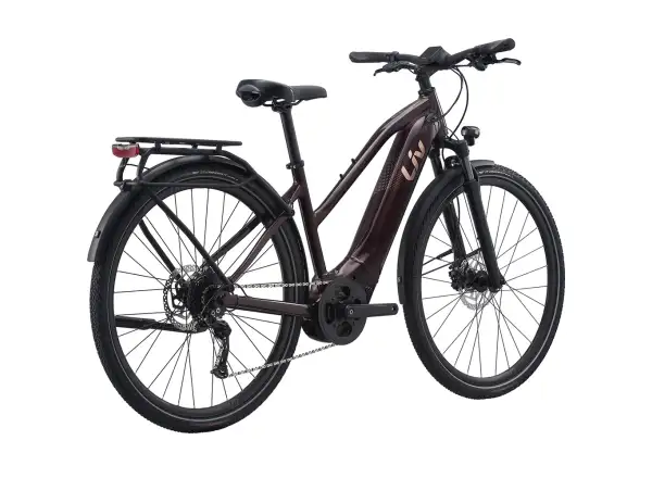 Liv Amiti E+2 rower elektryczny trekkingowy rosewood