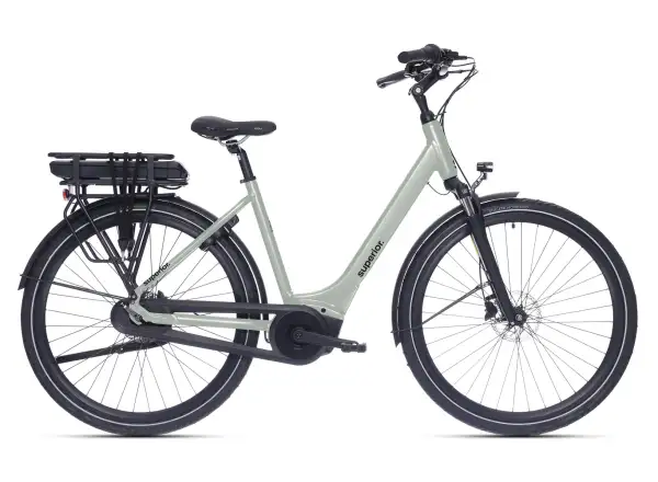 Superior eMOVE 6.0 miejskie rower elektryczny Gloss Grey