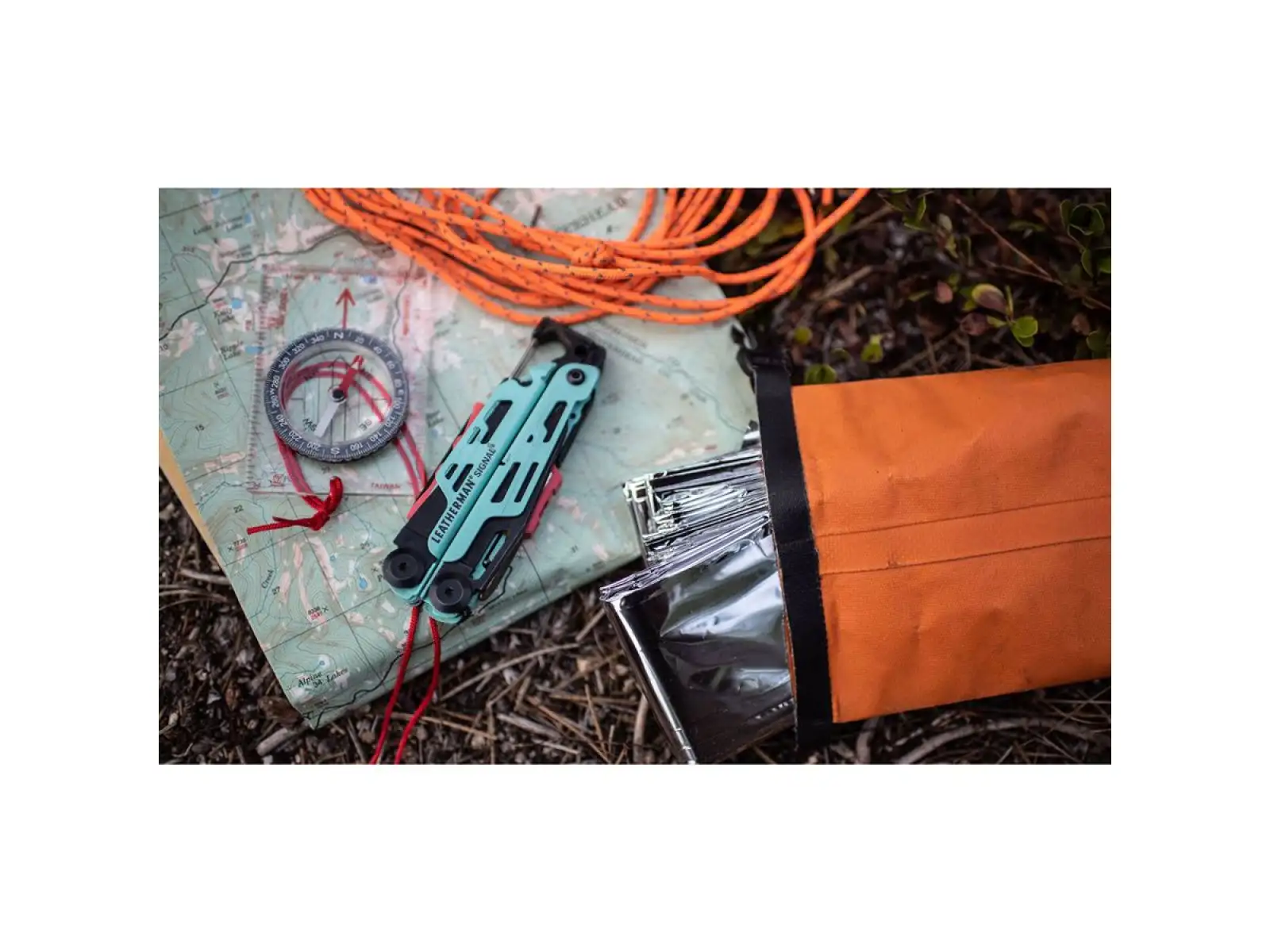 Leatherman Signal multitool Zielony Topo