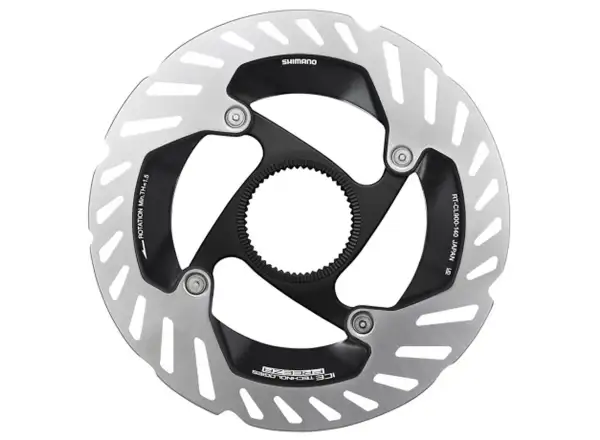 Shimano RT-CL900 tarcza hamulcowa 203 mm, center lock, Ice Tech, zewnętrzny lock ring
