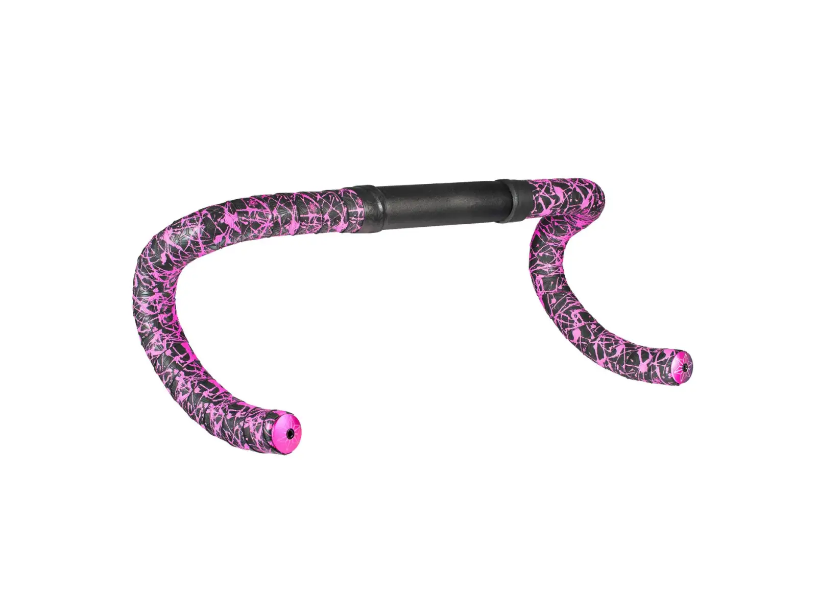 Supacaz Super Sticky Kush Splat owijka Neon Pink/Pink Plugs