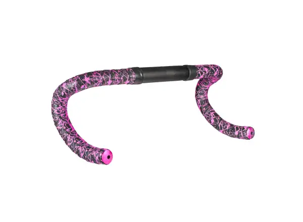 Supacaz Super Sticky Kush Splat owijka Neon Pink/Pink Plugs