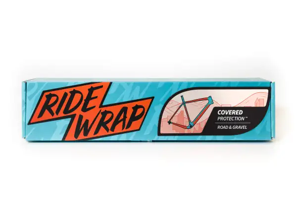 RideWrap zestaw folii ochronnych na ramę 60 % pokrycia dla rowerów szosowych i gravelowych