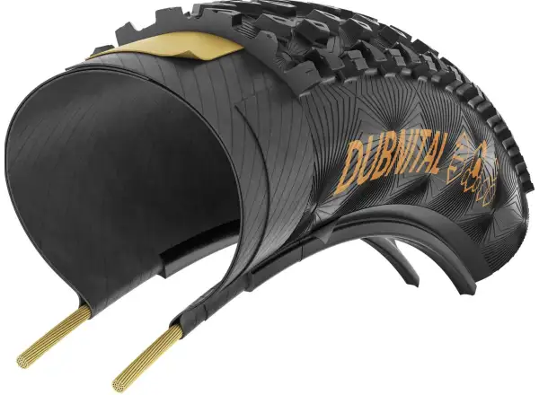 Continental Dubnital Race Rapid MTB opona 60-622 kevlar czarna/transparentna