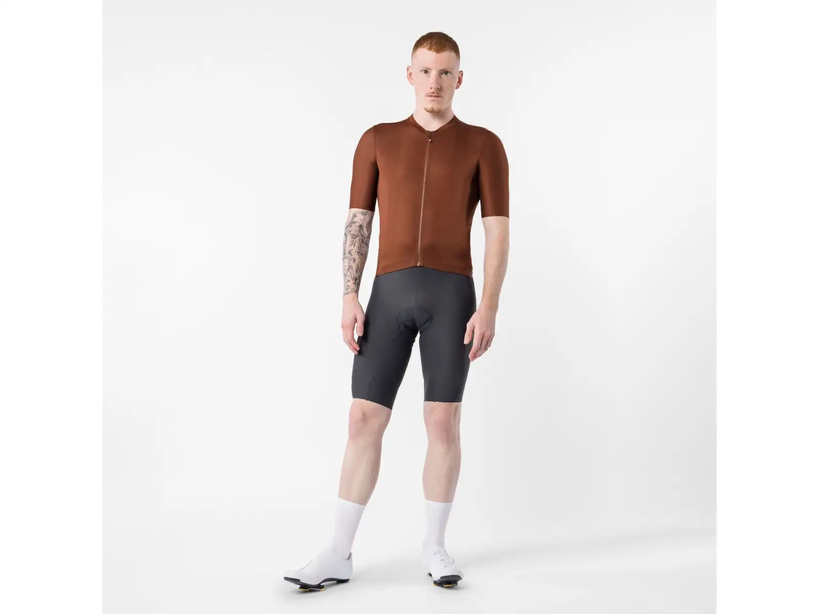 Castelli Espresso 2 męska koszulka rowerowa krótki rękaw Deep Mocha