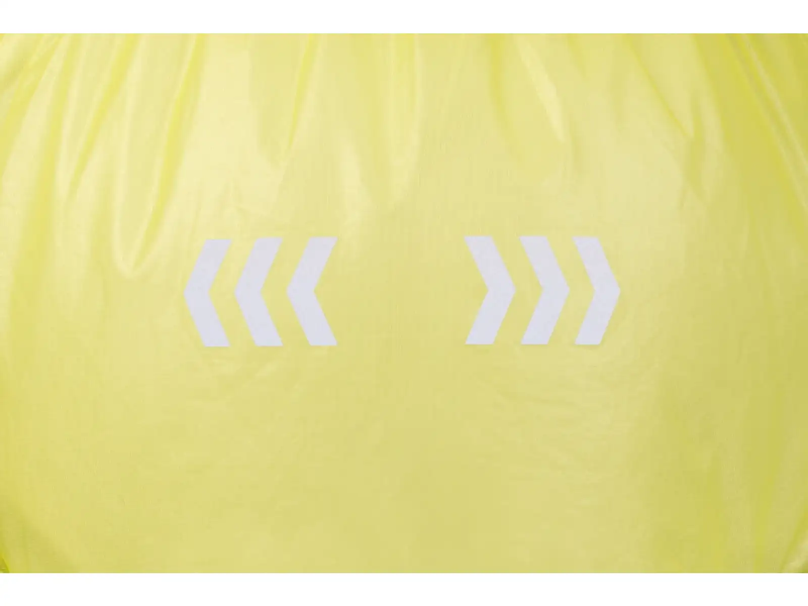 R2 Surly męska kurtka transparentna fluo żółta