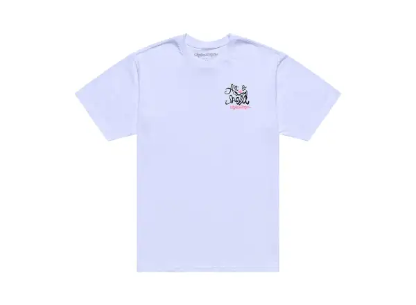 Troy Lee Designs Heritage męska koszulka z krótkim rękawem White