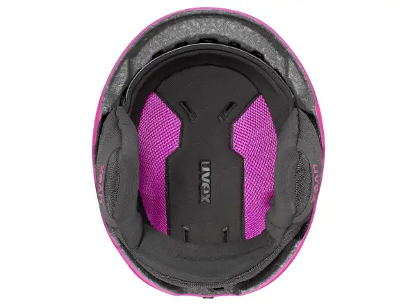 Uvex Viti kask narciarski pink matt