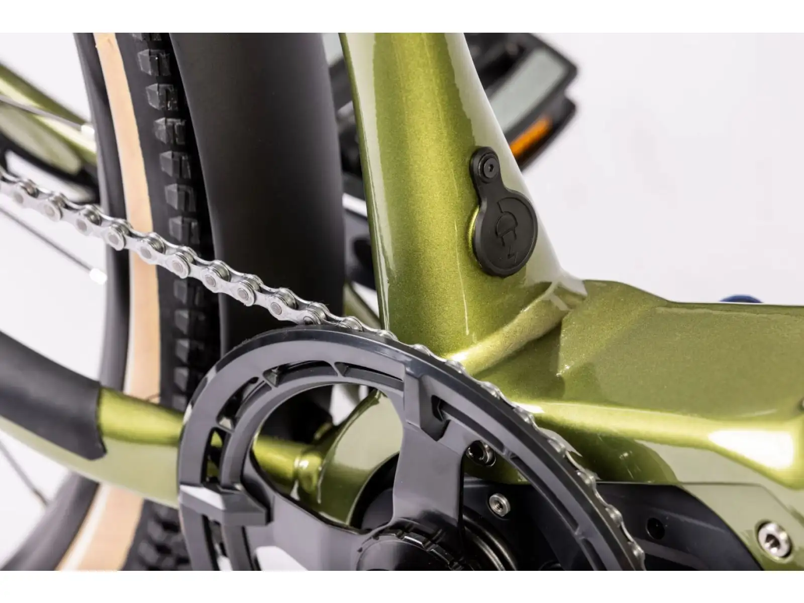 Rock Machine Gravelride e500 gravel rower elektryczny Matte Khaki/Black