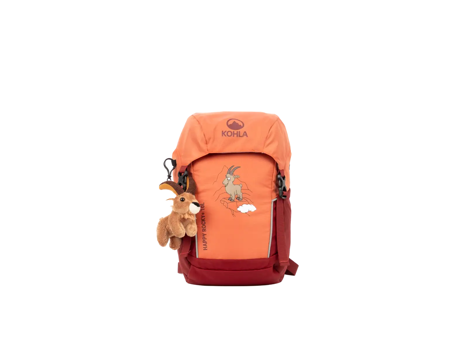 Kohla Happy Rocky 10 dziecięcy plecak turystyczny Burnt Sienna