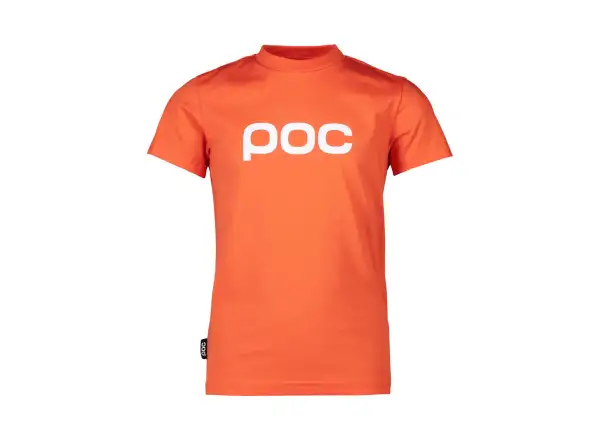 POC Tee Jr dziecięca koszulka krótki rękaw Zink Orange